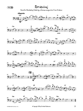 All Time Klezmers - Violoncelle - Joachim Johow - Partition